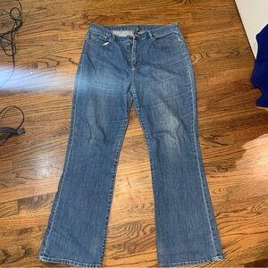 Ralph Lauren jeans women size 14.  Blue medium wash boot cut.  Lauren Jean co.